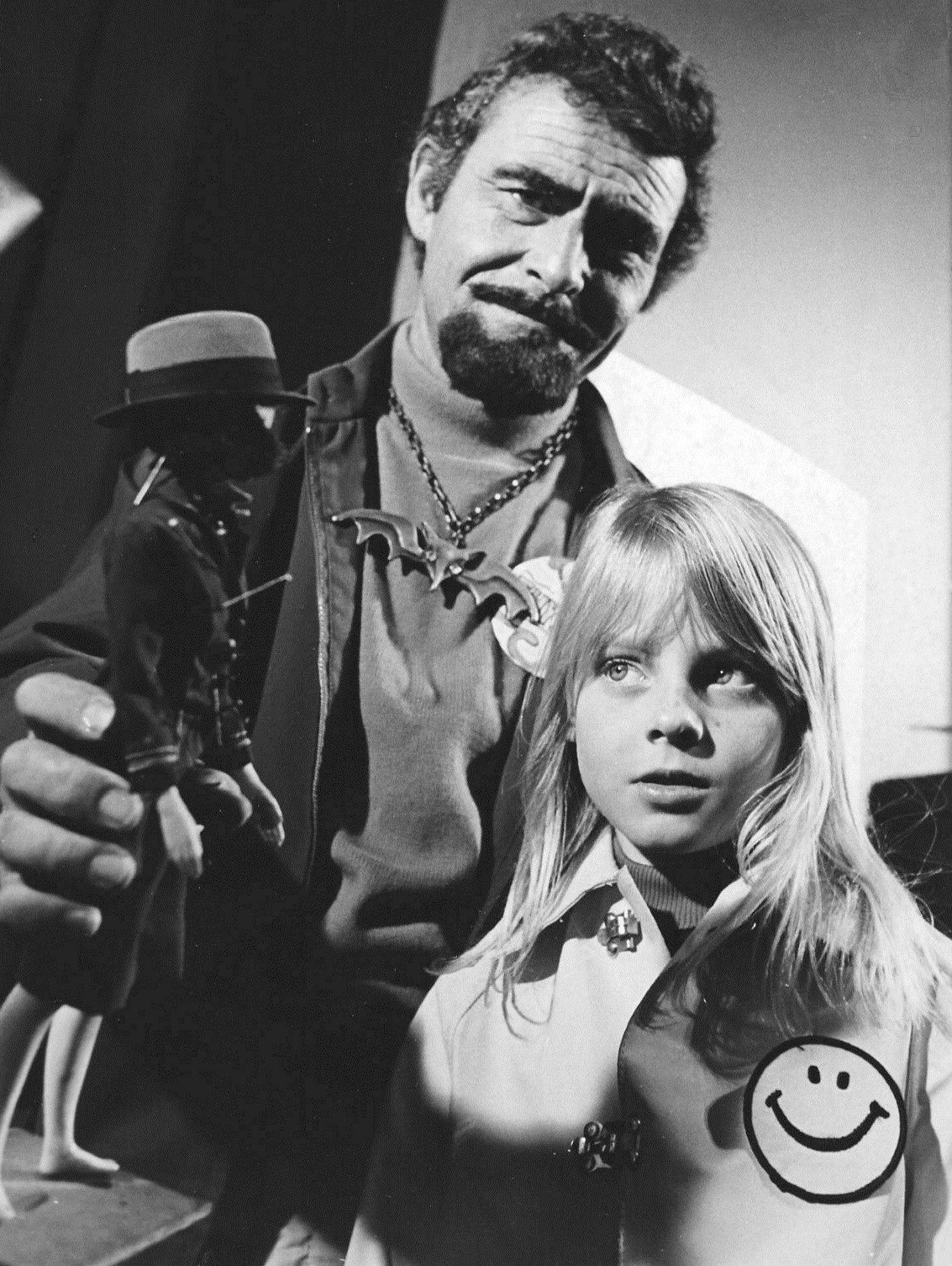 Happy Birthday Jodie Foster 
with Satanist Rod Serling  (Ironside 1972) 