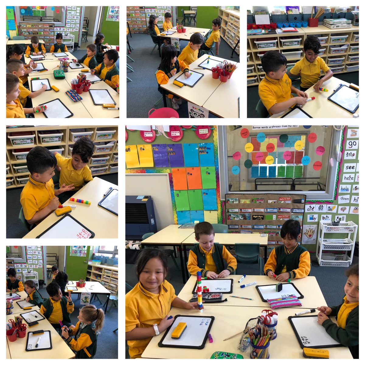 “SNAP that tower!”1R loved this activity to help them with their counting on strategies. They build their block towers, they count the blocks, they snap and hide &amp; count on from what they have left and work out the “snapped” amount🤩<a href="/Genelle029/">Genelle Petruszenko</a> @Ranya_Isaac @_TrangLe <a href="/FairWestPS/">Fairfield West PS</a>