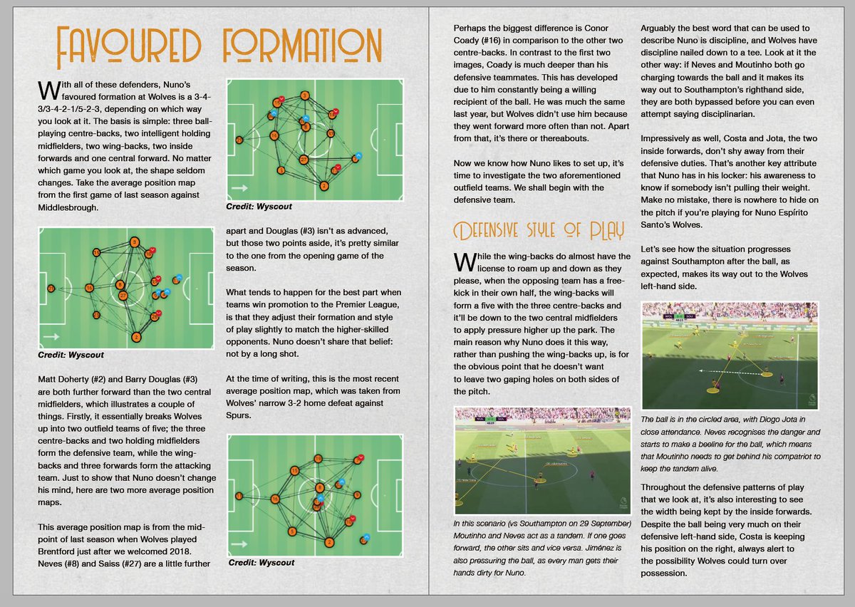TotalAnalysis's tweet image. Analysts and coaching staff worldwide are giving a big thumbs up to the Total Football Analysis Magazine - 18 articles // 118 pages // just £4.99

In the last 24 hours we&apos;ve had the 👏👏 from Celtic, Derby, Orlando City, AFC Wimbledon &amp;amp; more!

Buy here:  pos.li/2aqcgx