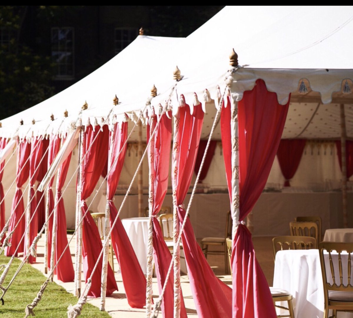 One of <a href="/RajTentClub/">Raj Tent Club</a>'s gorgeous tents from one of our events last year, we love the bright pink lining 🌸🌸 #Letticeparty #tuesdayvibes #tuesdaylook