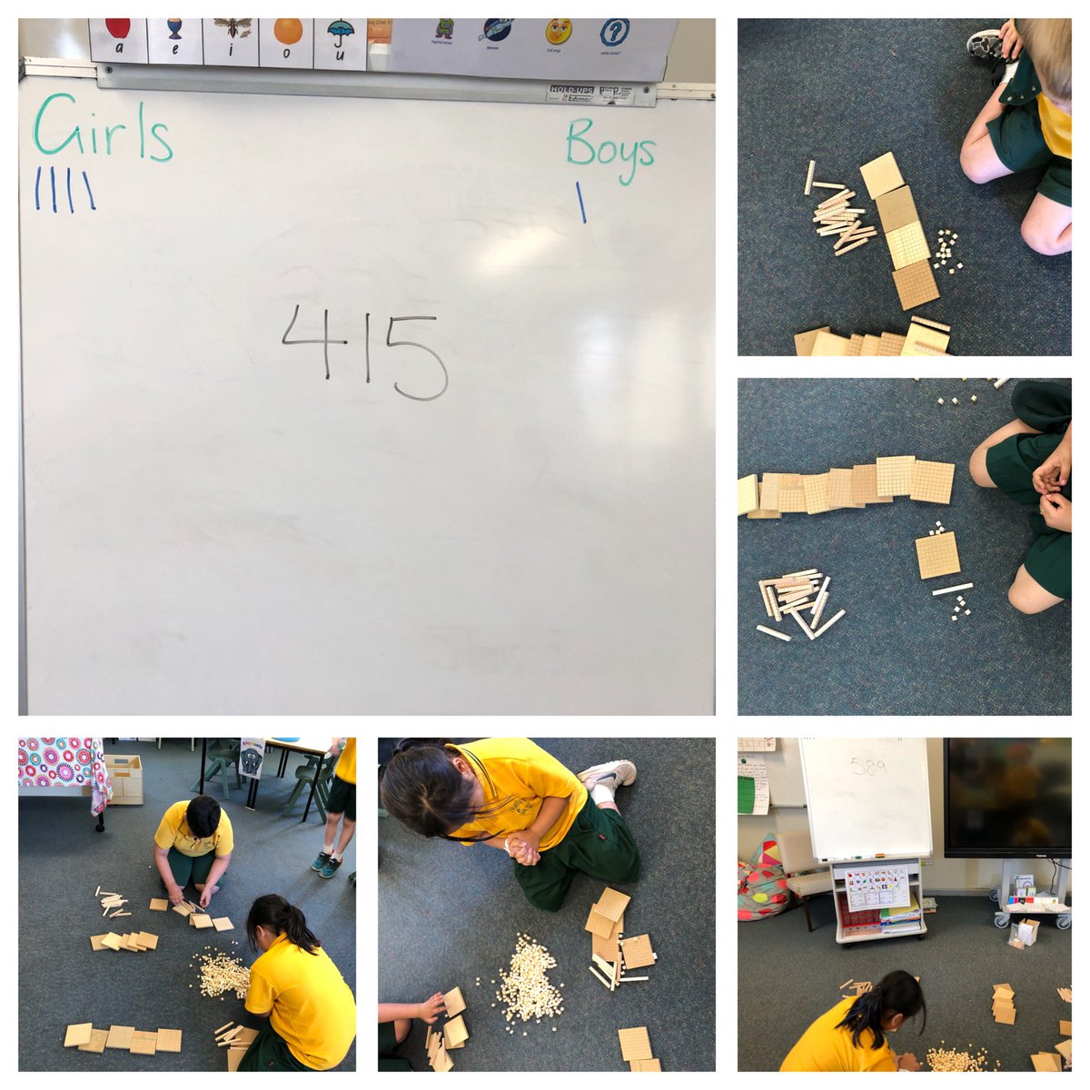 “Race into that space!” 🏃🏽‍♀️🏃🏻‍♂️1R students showing off their 3-digit place value knowledge using MAB blocks◾️◽️ <a href="/Genelle029/">Genelle Petruszenko</a> @Ranya_Isaac @_TrangLe <a href="/tracyfunn/">Tracy Funnell</a> <a href="/FairWestPS/">Fairfield West PS</a>