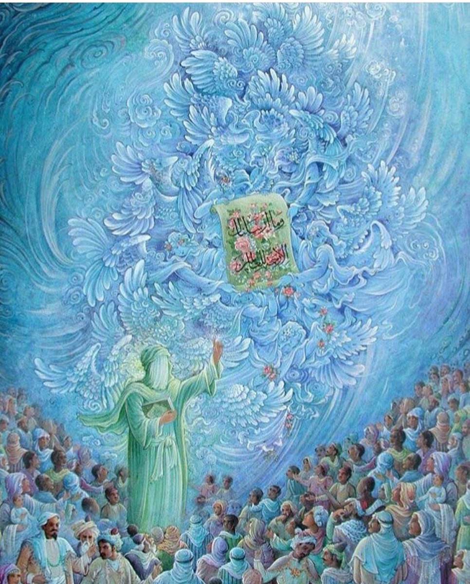 "وُلِـدَ الـهُـدى فَـالكائِناتُ ضِياءُ
وَفَـمُ الـزَمـانِ تَـبَـسُّـمٌ وَثَناءُ
الـروحُ وَالـمَـلَأُ الـمَلائِكُ حَولَهُ
لِـلـديـنِ وَالـدُنـيـا بِهِ بُشَراءُ
وَالـعَـرشُ يَزهو وَالحَظيرَةُ تَزدَهي
وَالـمُـنـتَـهى وَالسِدرَةُ العَصماءُ"💙🌸
#مولد_رسول_البشرية