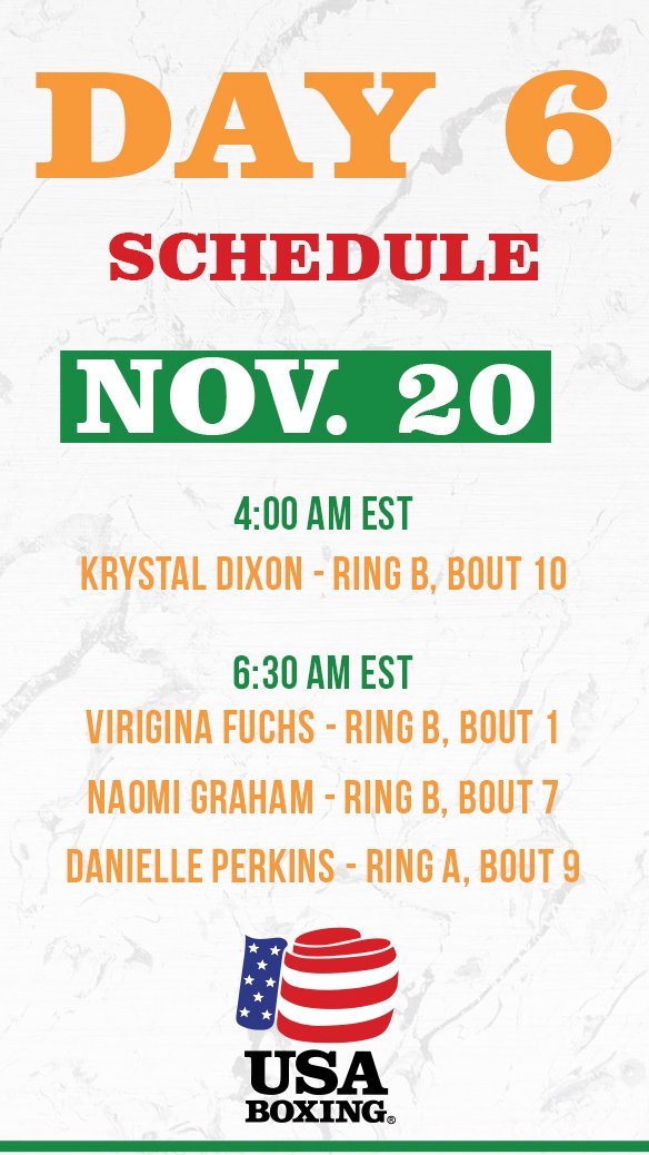 Another day at #WWCHs2018 is underway!  Here is today's schedule for @TeamUSA!   Watch ➡️ go.teamusa.org/2QHwPku https://t.co/svShhXPbW4