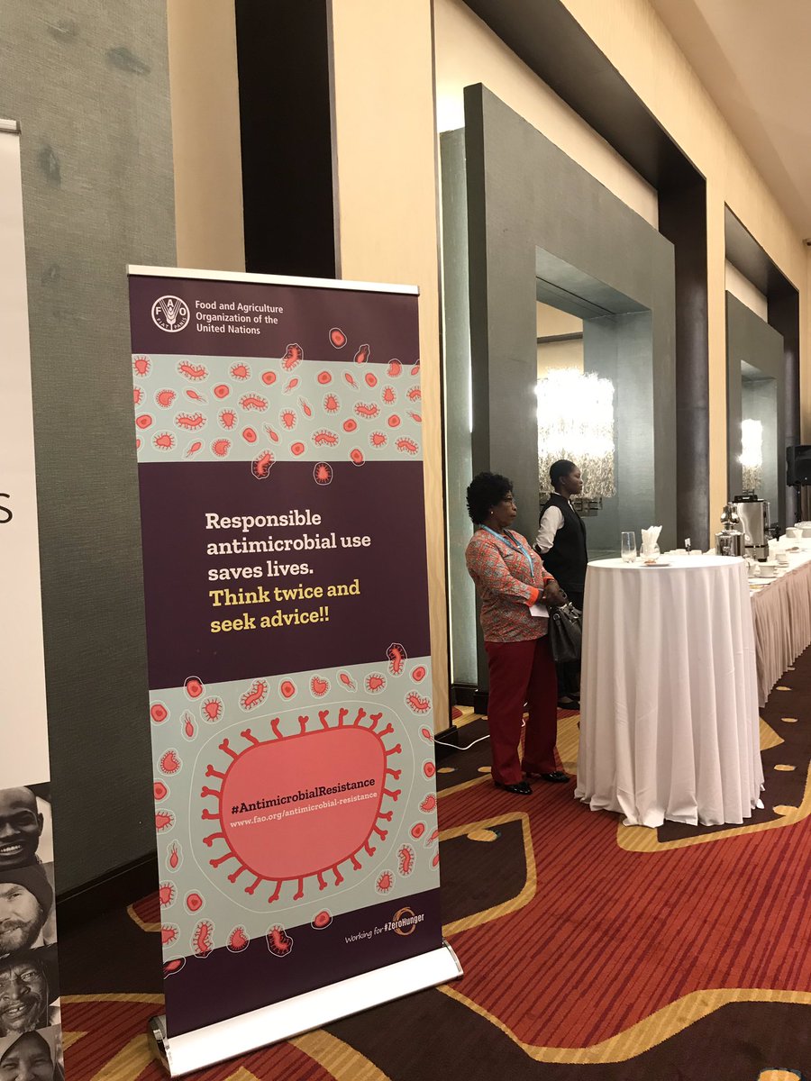 FAOAfrica's tweet photo. Happening now | Visit @FAO table to learn how FAO woks closely with partners on #AntimicrobialResistance at #CallToAction18 in #Ghana. @FAOAnimalHealth https://t.co/PIqbrvXbR3