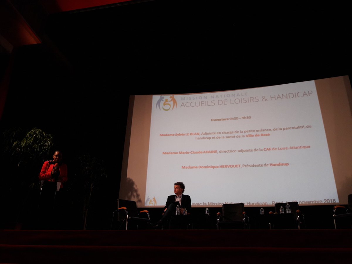 MissionHandica6's tweet photo. Lancement, ce matin, de la deuxième étape des rencontres nationales Accueils de loisirs &amp; #Handicap à @VilleReze, en partenariat avec #Handisup et #Caf44 ! https://t.co/RIPXsppsfg