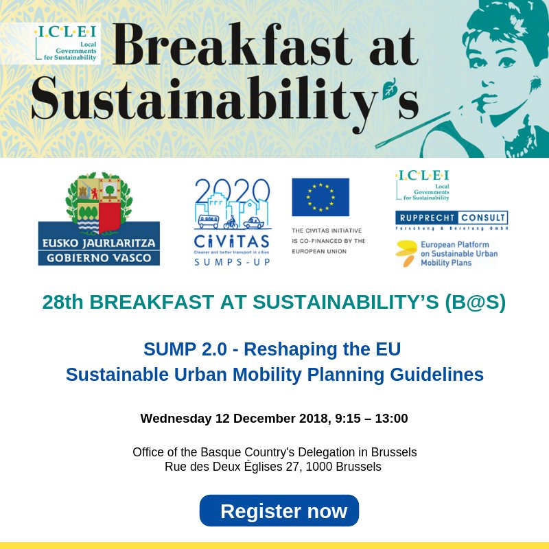 CIVITAS_SUMPsUp's tweet photo. Are you a city 🏙️ representative who's worked with the #EU #SUMP Guidelines? Then we want you to join us at our event in #Brussels on 12 Dec to help shape a new version of this crucial document! Register now 👇
https://t.co/jXZza1R4v1 https://t.co/pRhqJLSS7G