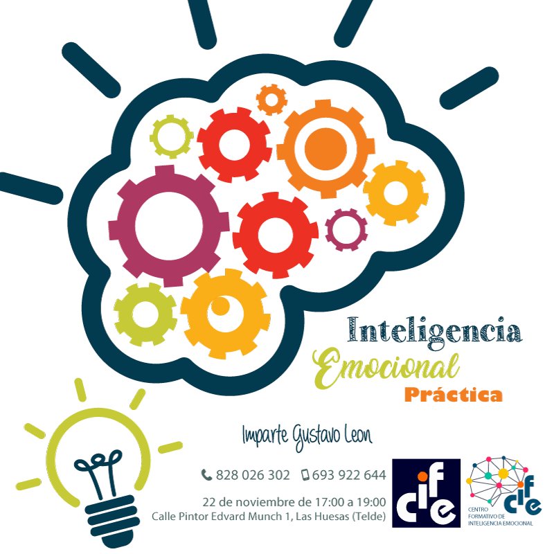 CifeTelde's tweet photo. Tras el éxito de la primera charla gratuita de INTELIGENCIA EMOCIONAL, te invitamos a participar nuevamente esta semana.
Llama 828 026 302 o escribe un WhatsApp 693 922 644
Calle Pintor Edvard Munch 1, Las Huesas - Telde
#NosEncantaEnseñarPeroVamosMasAlla
#InteligenciaEmocional https://t.co/DPYx4rLrVg