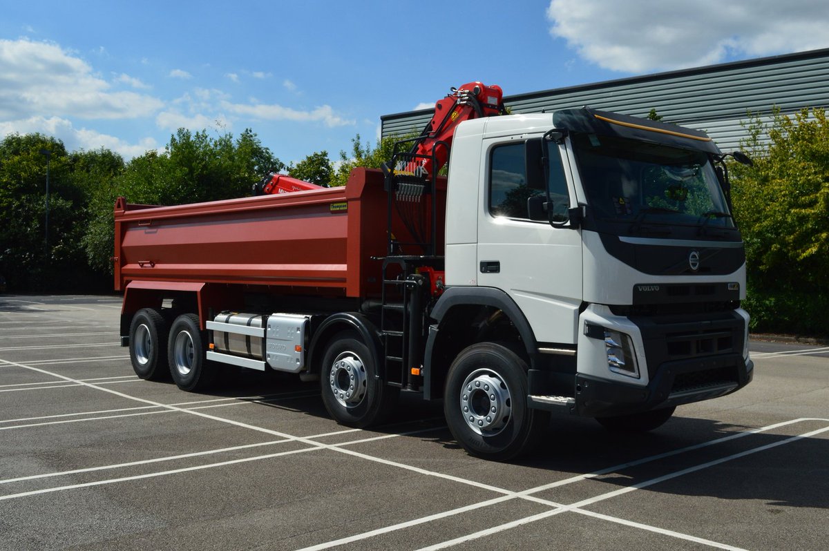 We love financing new &amp; used commercial vehicles here at Capex!!! New Volvo Tipper Grab financed over 36 months with VAT payment deferred for 3 months. Contact us for info about financing your next purchase - #volvo #tipper #commercialvehicles #vehiclefinance #finance