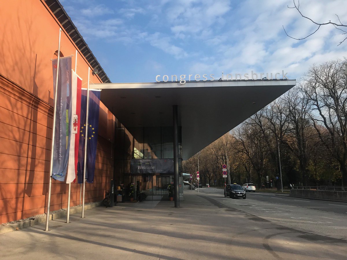 RegioInterreg's tweet photo. Let's get started_ 900 people are about to meet today to discuss the future of the Alpine region at the 2nd #EUSALP Annual Forum in #Tyrol! Welcome! Benvenuto! Bienvenue! Dobrodošli! Willkommen! #shaping.future.together #cooperation #alps #alpen #alpi https://t.co/5ACZLBRrLk