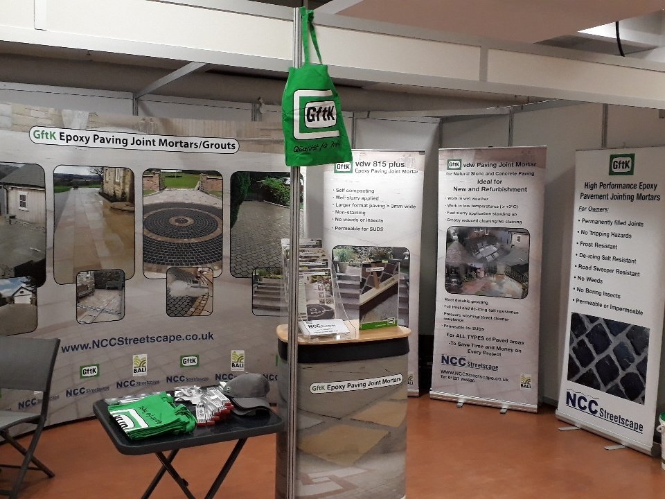 pavingexpert's tweet photo. Sneak preview of @NCCSTREETSCAPE at the @FutureScapeUK before the hordes descend.... https://t.co/RhWcXFltzb