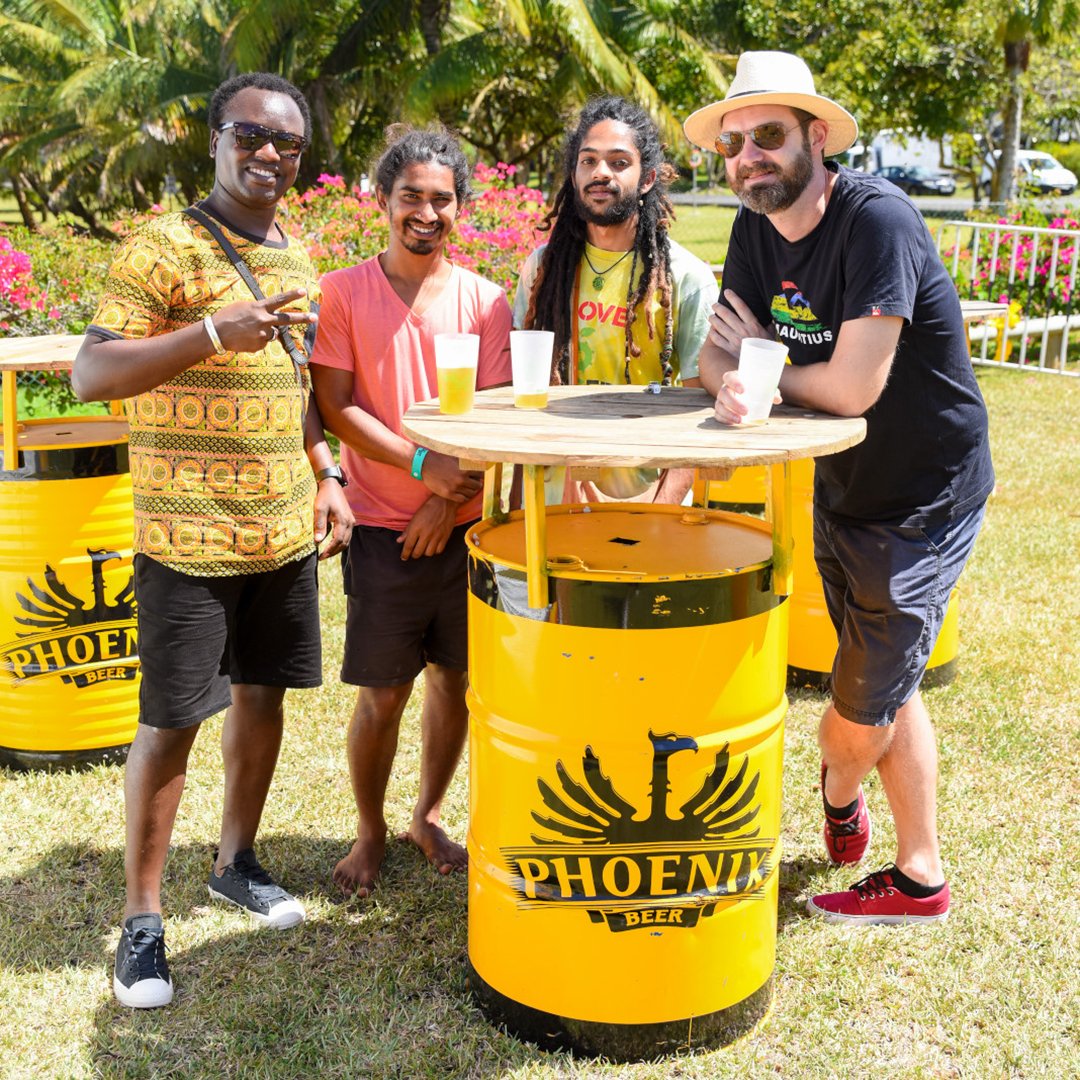 PhoenixBeerMru's tweet photo. #Throwback to the @kazoutfestival at @Aventuredusucre. More pics here: https://t.co/gpnpwEr0rG #PhoenixBeer @NouTouAnsam #KazOut https://t.co/GV0cW0TKkg