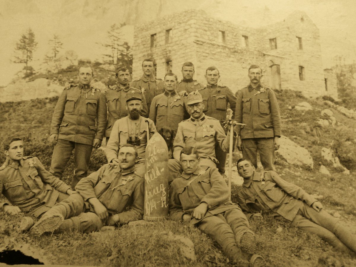 andyblanck1's tweet image. the #Contrin shelter was built by the mountaineering society of #Nuremberg; during #ww1 was a barracks for Austrian troops. Bombed by the Alpini in 1916, today it is owned by the italian National Alpine Association (#ANA). #Marmolada #valdifassa #Dolomitifront @ana_web