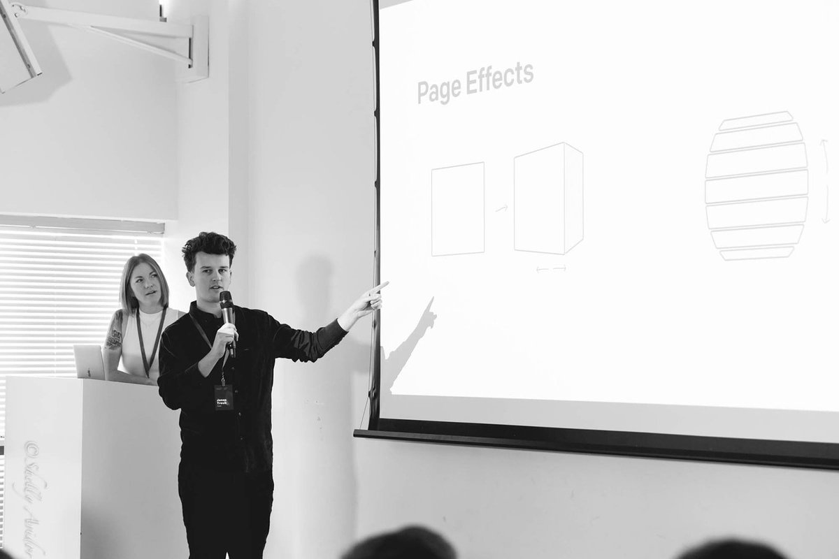 Check out this <a href="/Framer/">Framer</a> X talk by @HaileyTheGinger and <a href="/jonastreub/">Jonas Treub</a> at #DTHack18. They demoed the new Page Component and more 🎉vimeo.com/298751616