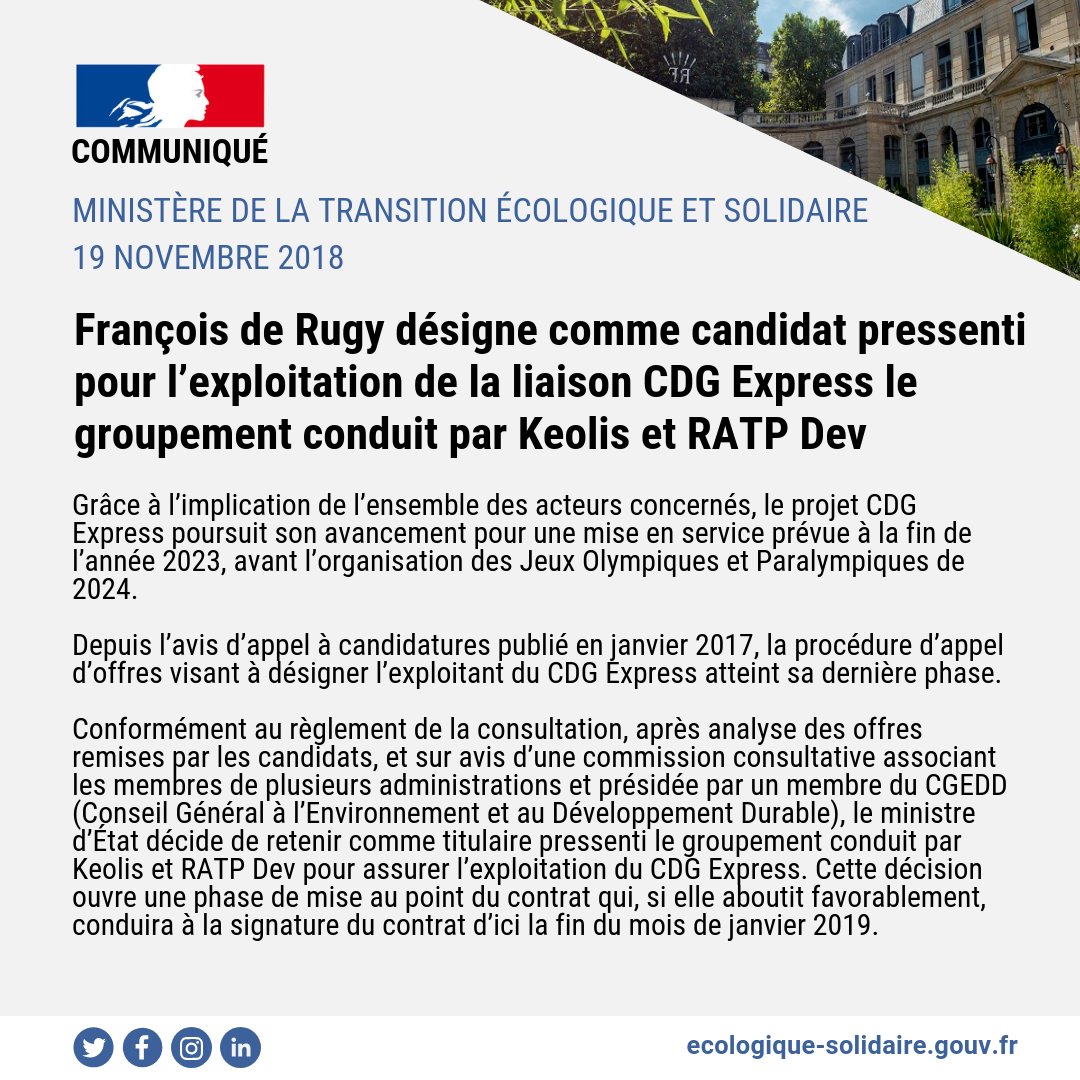 Min. Ecologie Territoire Transports Ville Logement tweet media