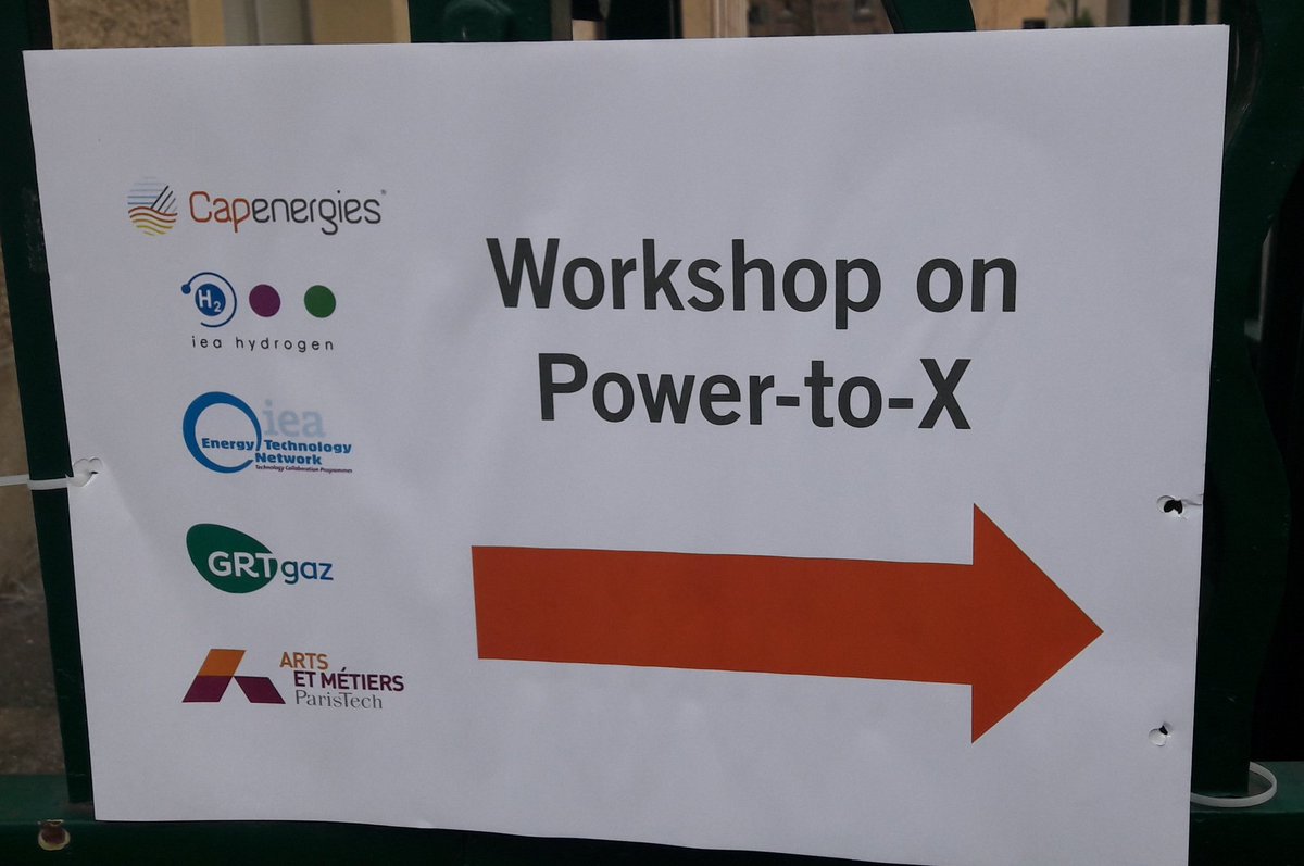 GeorgesSeimandi's tweet photo. Le #powertoX au cœur du workshop à @ArtsetMetiers_  @AAixenProvence par @IEA avec @Capenergies @GRTgaz 
Review &amp; analyse of demonstration projects as @Jupiter1000PtG 
@SLemelletier @PatrickPrunet https://t.co/2xNA7q3ziP