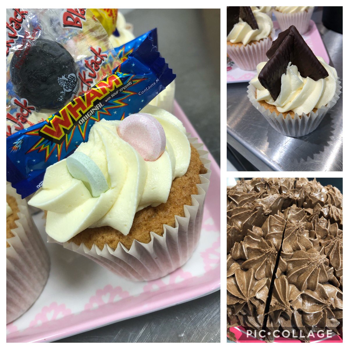 rhi_dally's tweet photo. Chocolate orange 🍊🍰, retro sweets&amp; after eights cupcakes 🧁🍬🍭@CateringAcademy @ServestFoodCo https://t.co/DudxqgOgH1