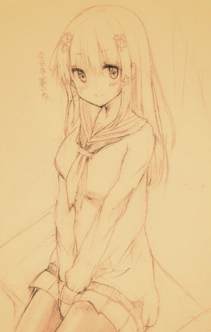 こんな感じの子を描いてみたかったので描いてみました |ω・`)
 
#絵描きさんと繋がりたい  #創作クラスタさんと繋がりたい  #オリジナルイラスト #アナログイラスト  #イラ拡   #糸会 