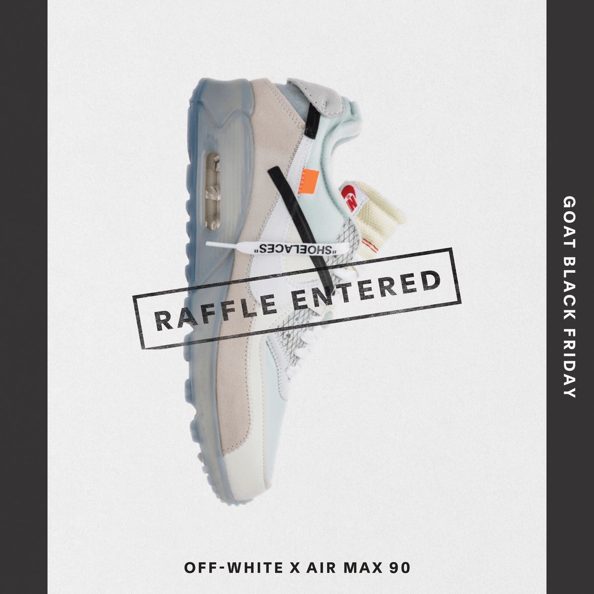 ArcherPrime12's tweet photo. Enter the #GOATBlackFriday Raffle for your chance to win the most coveted sneakers and other prizes. @goatapp https://t.co/OmZDgRzm4i https://t.co/Pk97SPIV1i