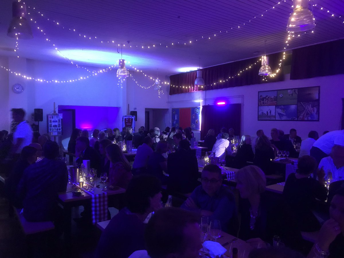 At holyport college at fundraising event