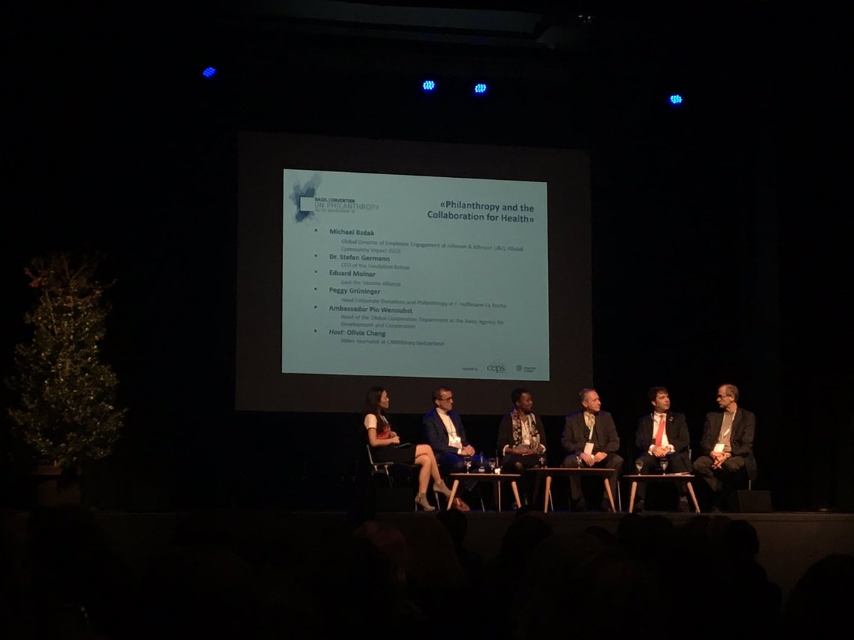 al_freiburghaus's tweet photo. “The strategic journey is from grant-making to change-making” @GermannStefan, CEO of the @FondationBotnar about #philanthropy and the #collaboration for #health at #philcon18 @CEPS_Basel https://t.co/mIQf5r5j2F