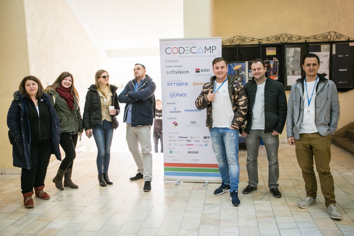 prgpool's tweet image. We went to Codecamp Romania and we really liked it! &amp;lt;3 #softwarecompany #itevent #PPRteam #baiamare #itcompany #itconference bit.ly/2DxYjVV