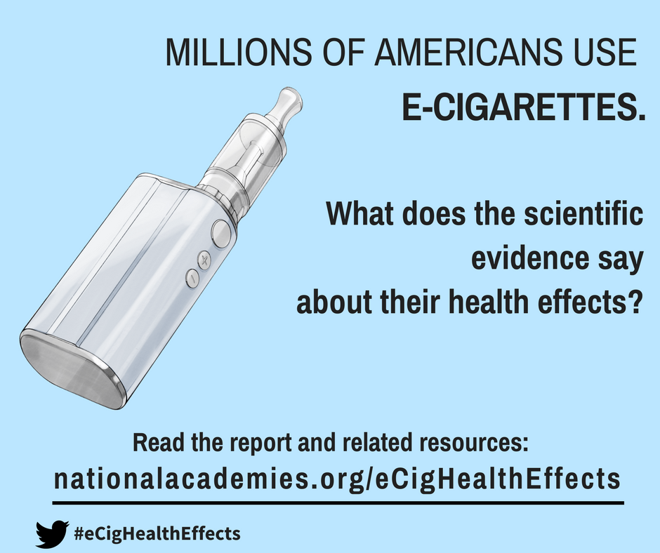 NASEM_Health's tweet photo. Young people, age 17 and under use #ecigs more than any other #tobacco product. Read more on what the scientific evidence says about #EcigHealthEffects: https://t.co/ziCmYua6ms https://t.co/R8NdtEkbxO