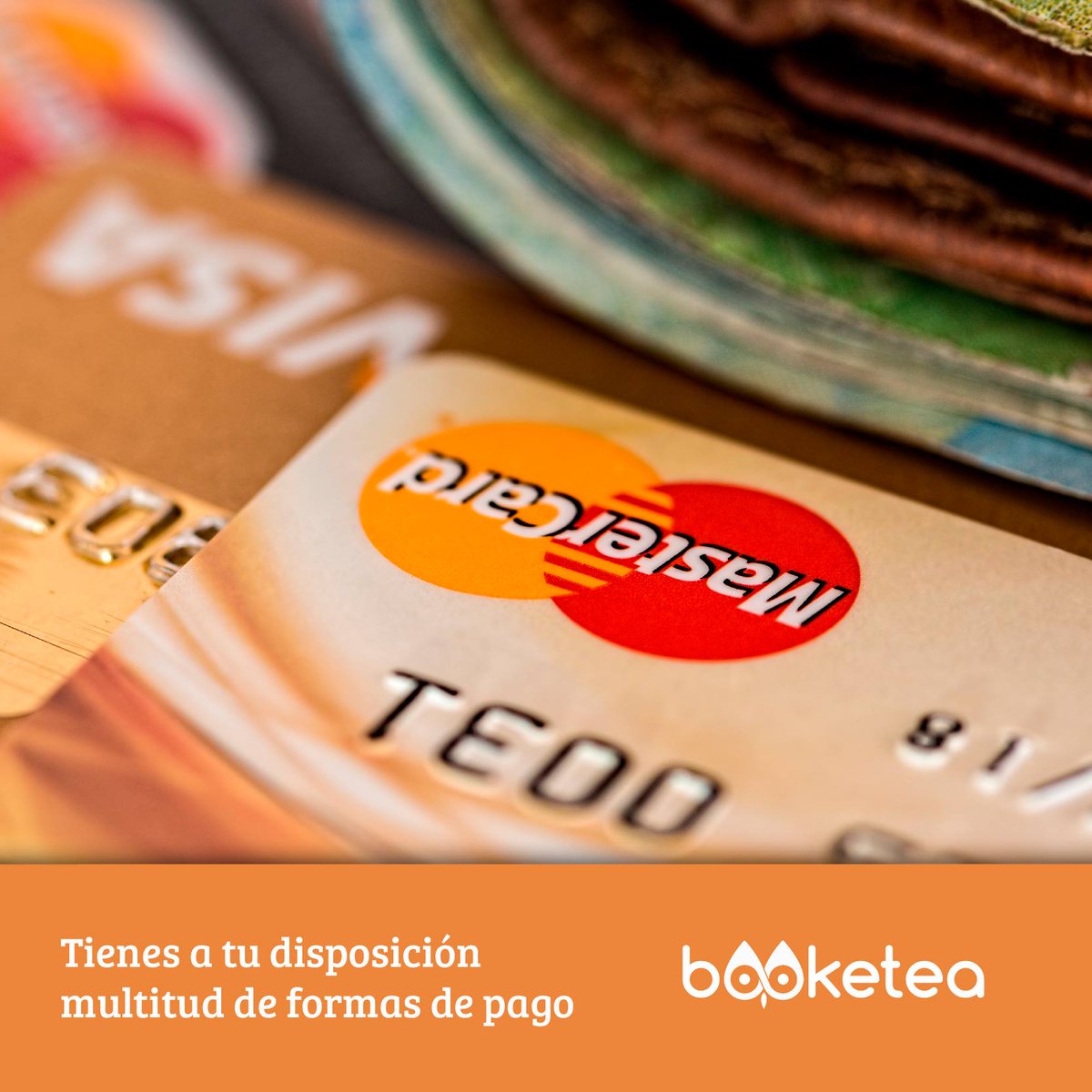 #Booketea | Ponemos a tu disposición múltiples formas de pago para que no pierdas ninguna venta.📈
·
#experiencias #turismo #reservas #destino #software #business #gds #booking #bookingsystem #experience #regalo #gestor #gestordereservas #mundial #solucion #empresas