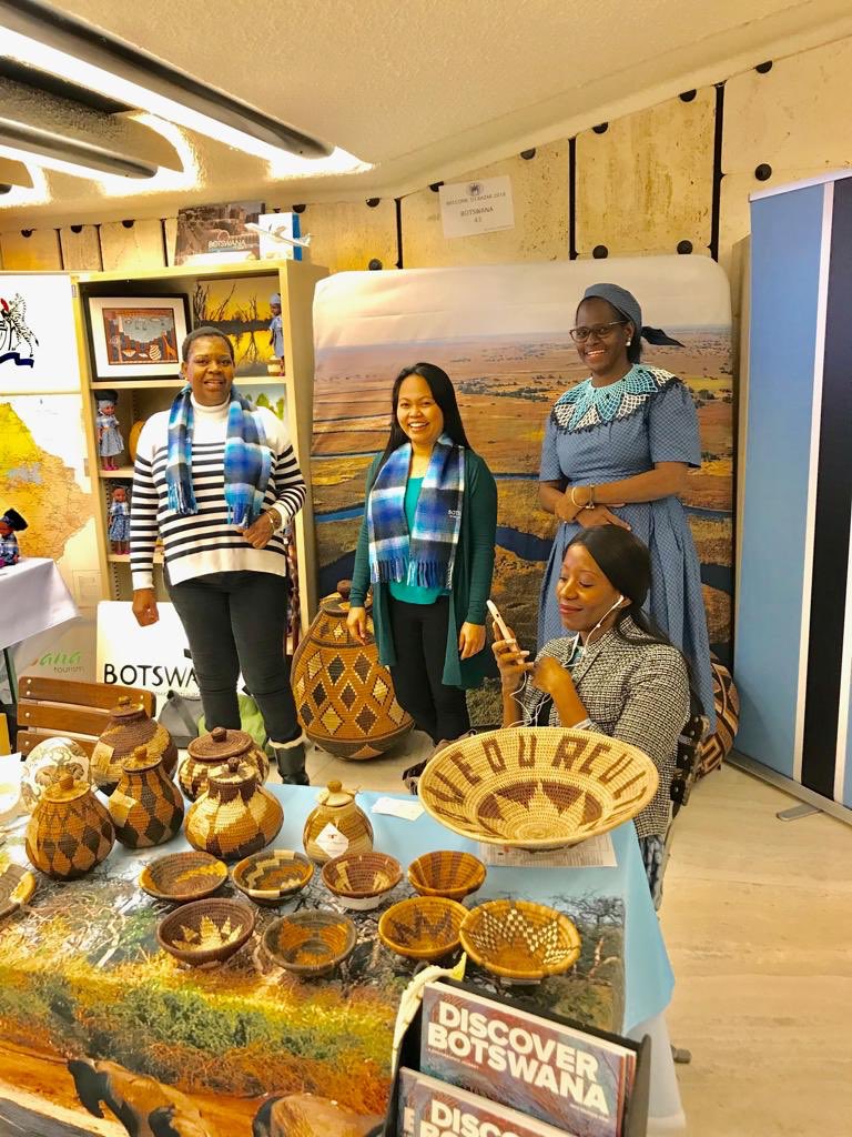 BWGenevaMission's tweet photo. Botswana at the Annual International Bazaar and Lottery, joining hands to raise funds for disadvantaged children around the world 🙌🏾 https://t.co/WwUWSZhehO