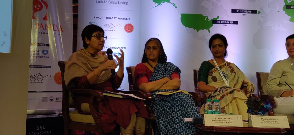 It is great to see that #SHGs are coming up with with initatives that are ensuring #ODF across Bihar, says Tinni Sawhney, CEO, Aga Khan Foundation.