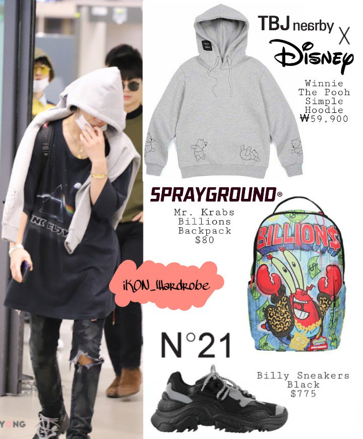 Ikon Wardrobe Bobby Wardrobe Tbj Nearby X Disney Sprayground N 21 Bobbyranika Yg Ikonic