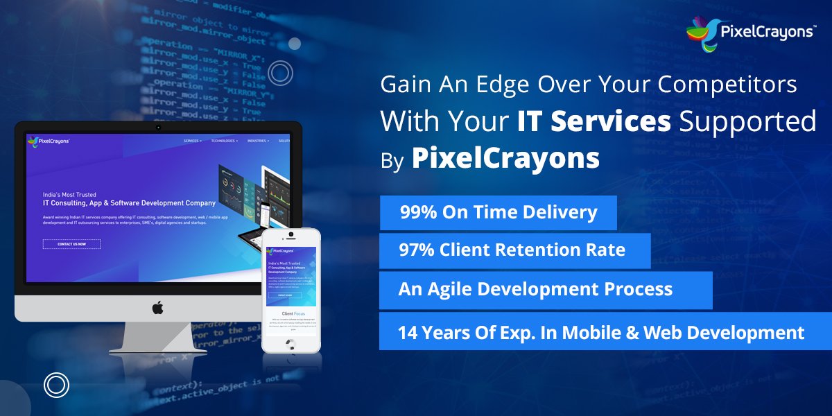 PixelCrayons's tweet image. From resolving complex #softwaredevelopment issues to strategic IT transformation, PixelCrayons delivers best #technologyconsultingservices to improve #RoI of #businesses. Request a free quote: bit.ly/2DNPLvc