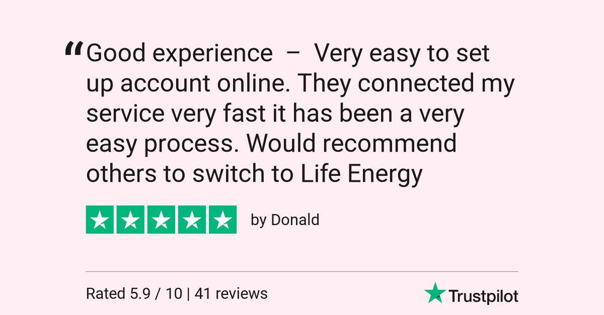 LifeEnergyLLC's tweet photo. Thanks a bunch! Donald, for the positive review!!

❤ LifeEnergy https://t.co/rJly1ljJsG