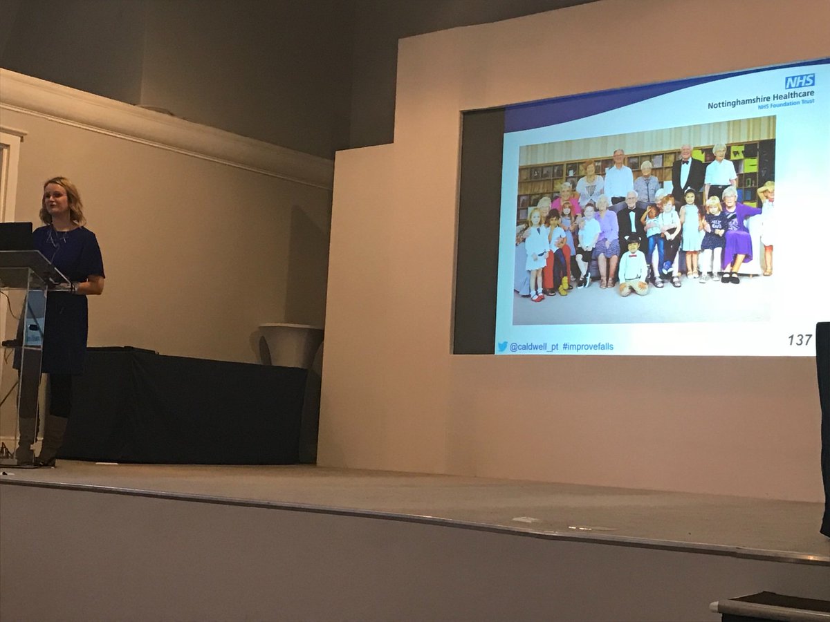 BeverleyAnnan's tweet photo. Conditioning patients to be careful- can this lead to a fear of movement? @caldwell_pt is discussing how this can increase deconditioning in patients  #improvefalls #nationalfallspractitionerconference https://t.co/QeqyfgDXCu