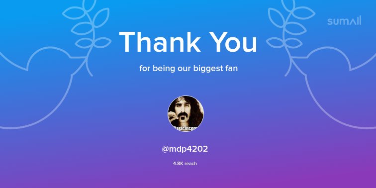 Our biggest fans this week: <a href="/mdp4202/">A Saint I Ain't</a>. Thank you! via sumall.com/thankyou?utm_s…