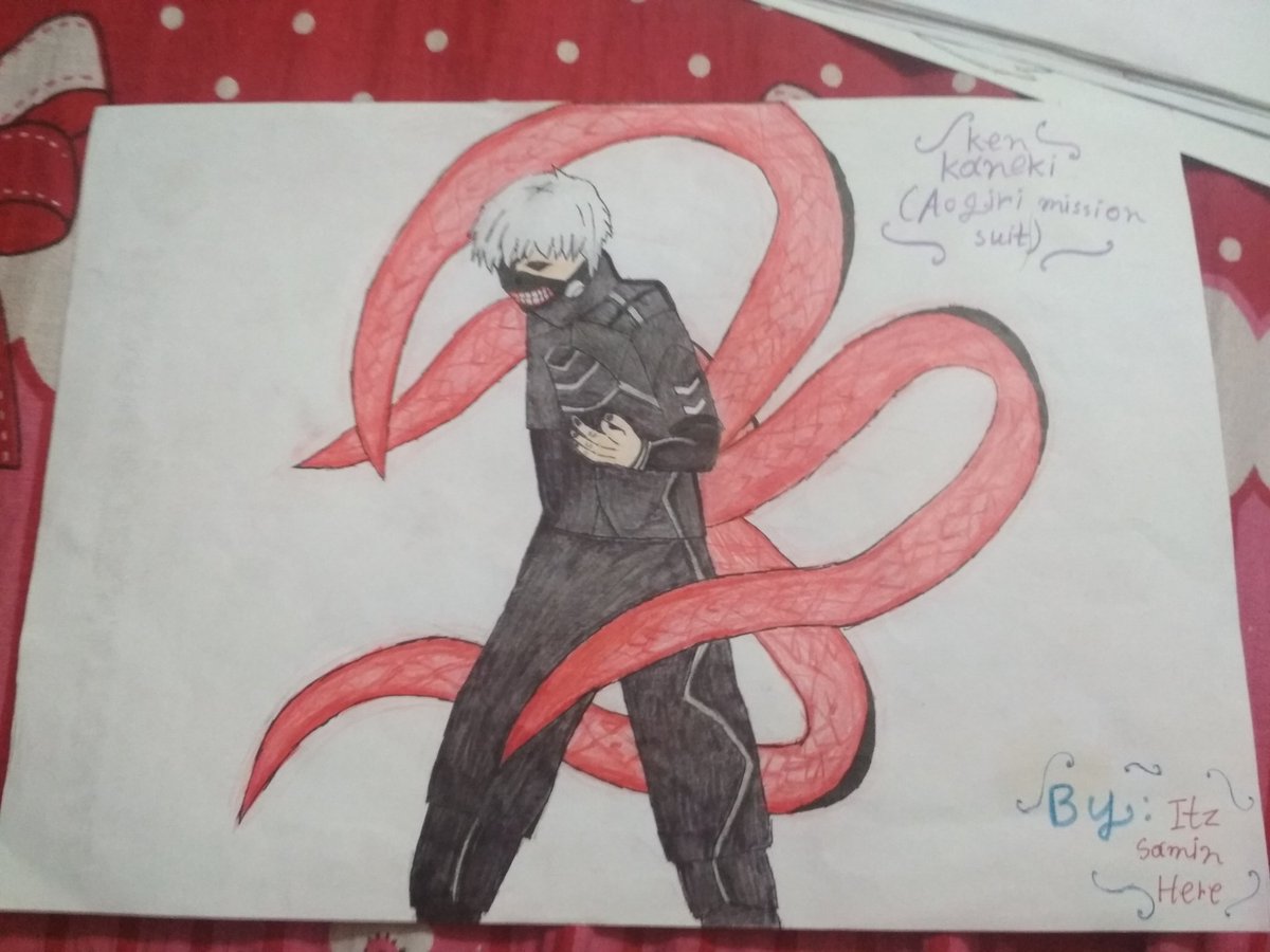 Itzsaminhere Tokyo Ghoul Kaneki Drawing Xd I Know I M Not That Good At Drawing Art Tokyoghoul Kaneki