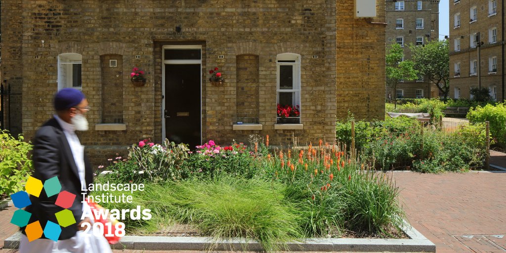 #LIAwards2018 shortlist: <a href="/TMLA3/">Turkington Martin</a> are nominated for #creating a sense of #identity for the entire Shadwell Estate, improving access to #greenspace by developing a ‘#garden’ for the #residents and providing a series of formal + informal #social #spaces. bit.ly/2Q32r3m?utm_ca…