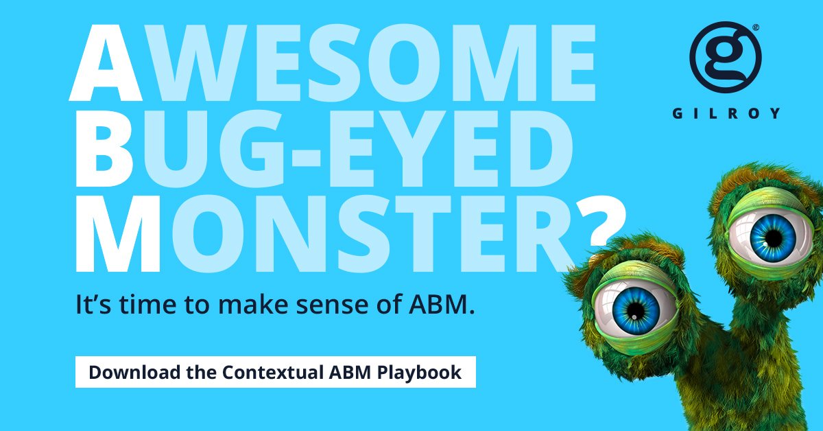 laurawetherall's tweet photo. Still unsure of what increased customer centricity would mean for your business? Get a better perspective with #ContextualABM from @GilroyHQ. https://t.co/wtjXPVtXr6 https://t.co/X84CLI3Ncx