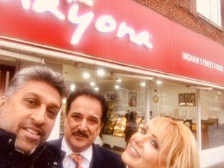 Brent_Council's tweet photo. Rubie, our Wembley and Ealing Road Town Centre manager has been out and about today and met PC Rathod and PC Hussain and the owner of a new business Shayona #OurDay https://t.co/qTtu0K0KlU