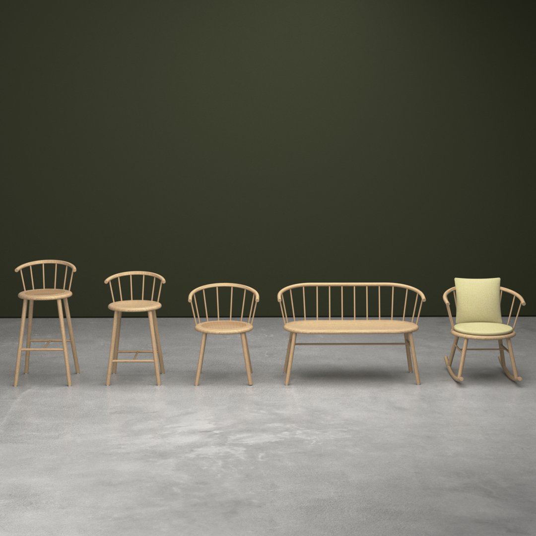 The second collection in Neo Spoke, our new range of furniture, is the Neo Spoke Chair Collection.  Inspired by the iconic Windsor chair, it’s a contemporary, simplified interpretation of the traditional spoke back chair. #furnituredesign #coming2019 #haldanemartin #design