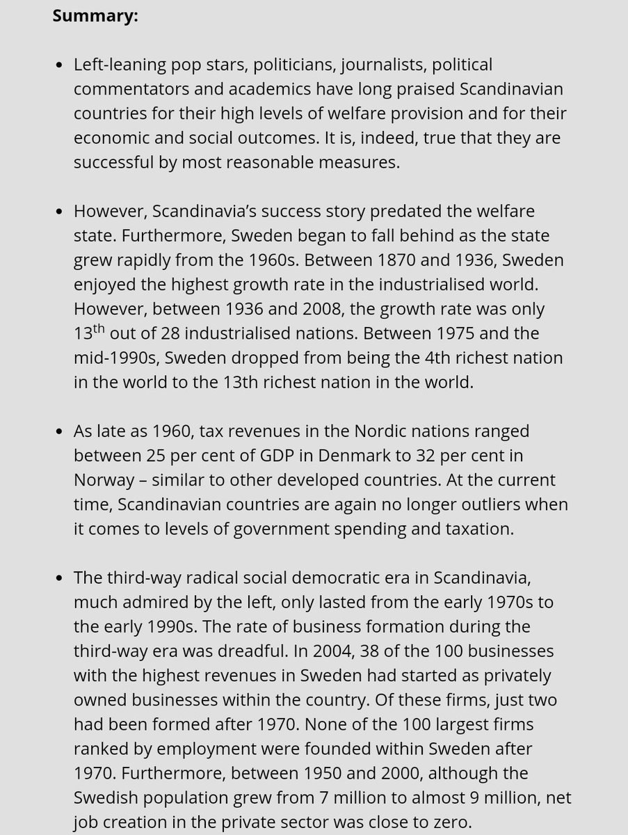 "Scandinavian Unexceptionalism: Culture, Markets and the Failure of Third-Way Socialism". New research debunks the myth that high taxes and a large welfare state are responsible for the success of the Nordic region  http://bit.ly/2PHn2hG&nbsp;