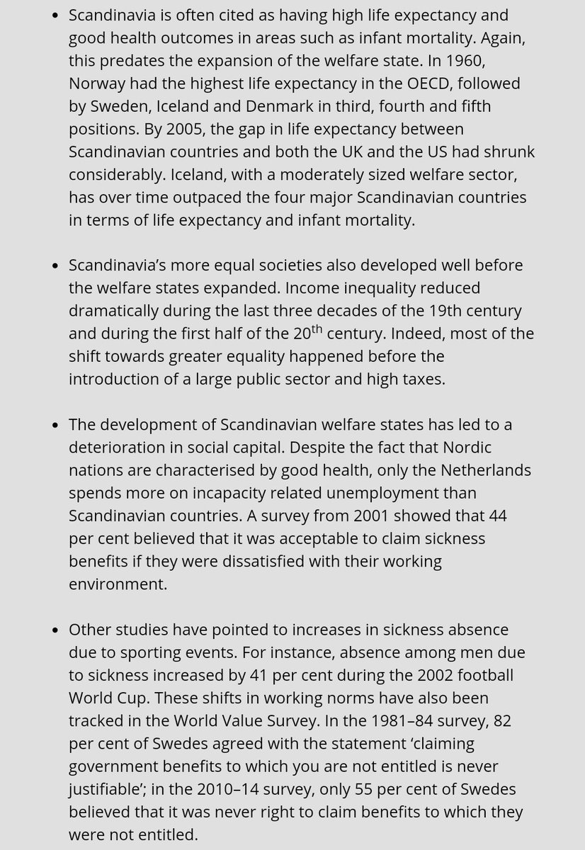 "Scandinavian Unexceptionalism: Culture, Markets and the Failure of Third-Way Socialism". New research debunks the myth that high taxes and a large welfare state are responsible for the success of the Nordic region  http://bit.ly/2PHn2hG&nbsp;