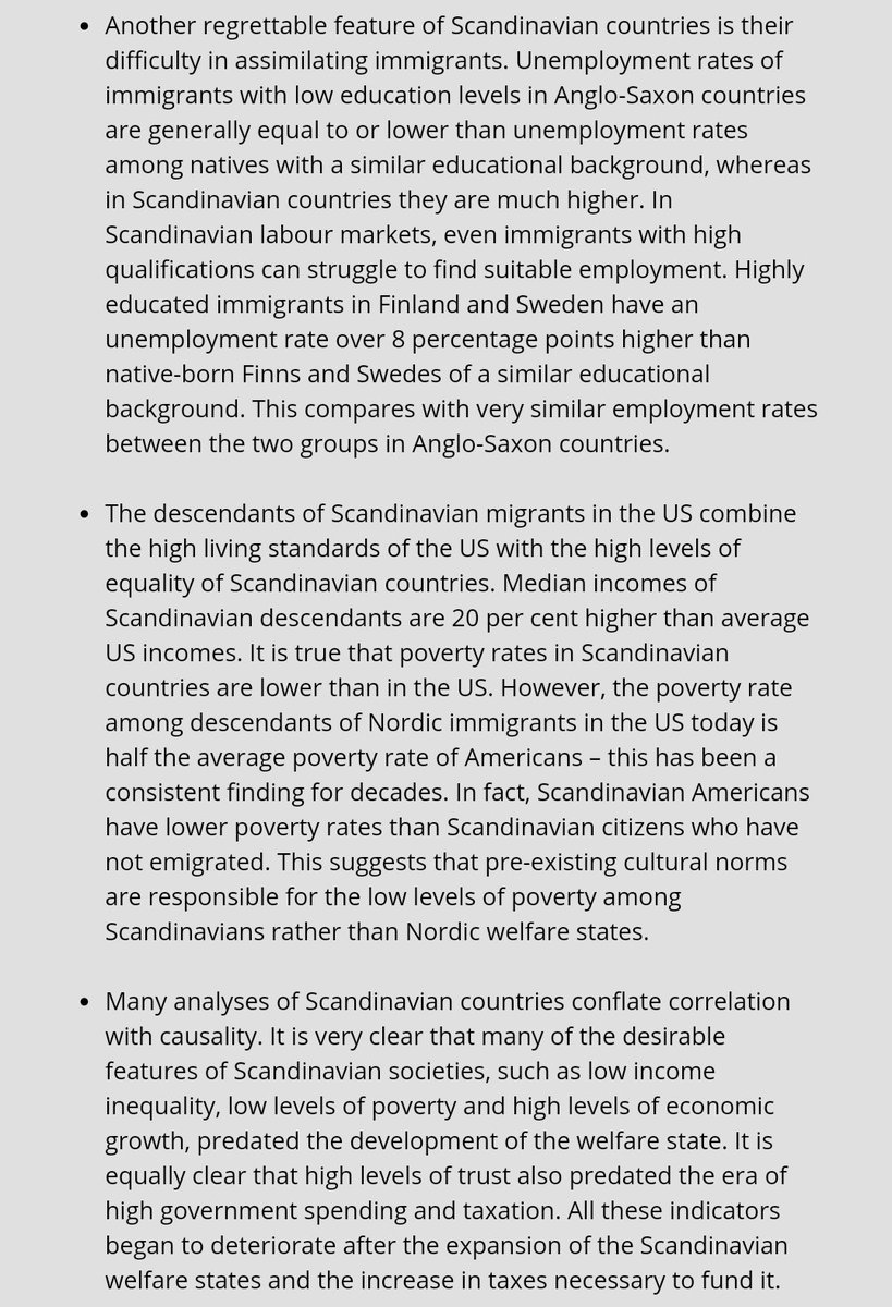 "Scandinavian Unexceptionalism: Culture, Markets and the Failure of Third-Way Socialism". New research debunks the myth that high taxes and a large welfare state are responsible for the success of the Nordic region  http://bit.ly/2PHn2hG&nbsp;
