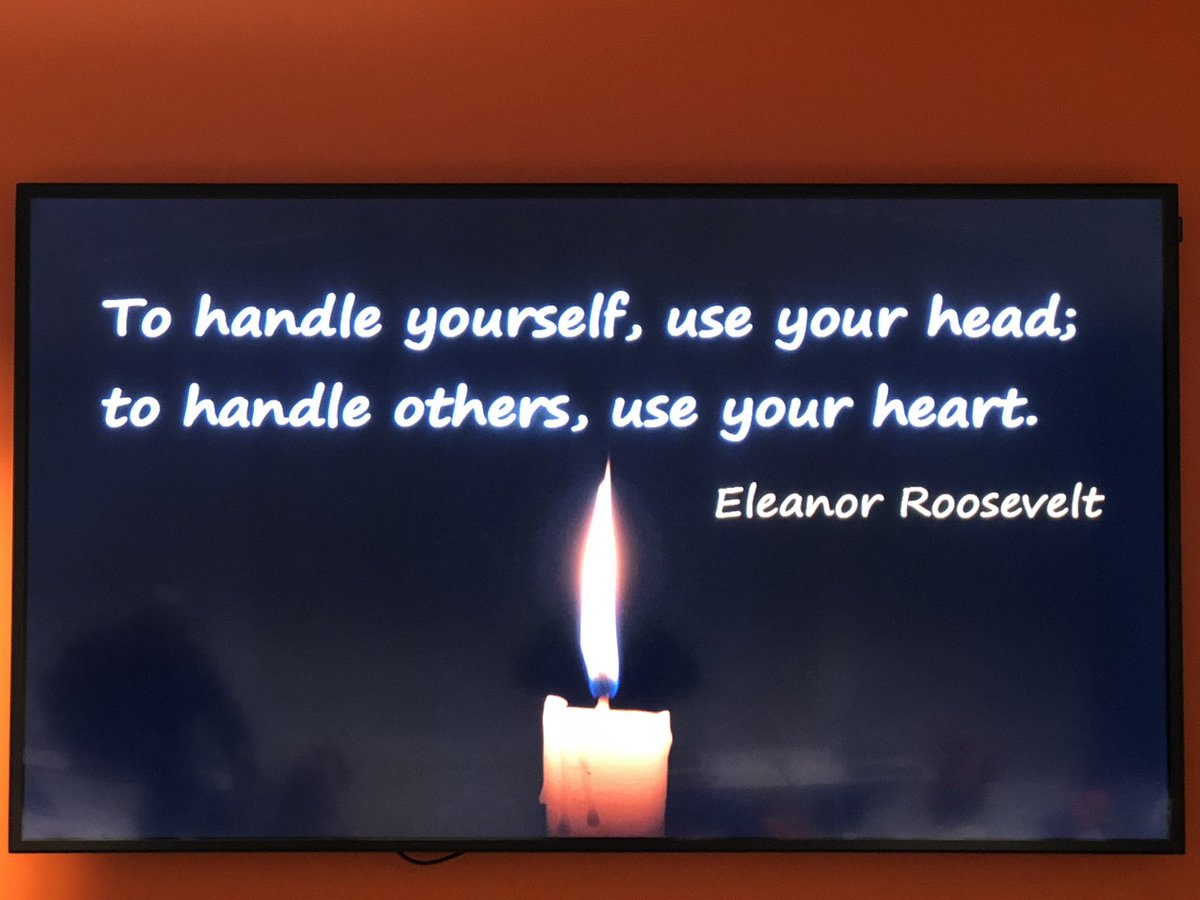 Quote Of The Day!  Use Your Heart!