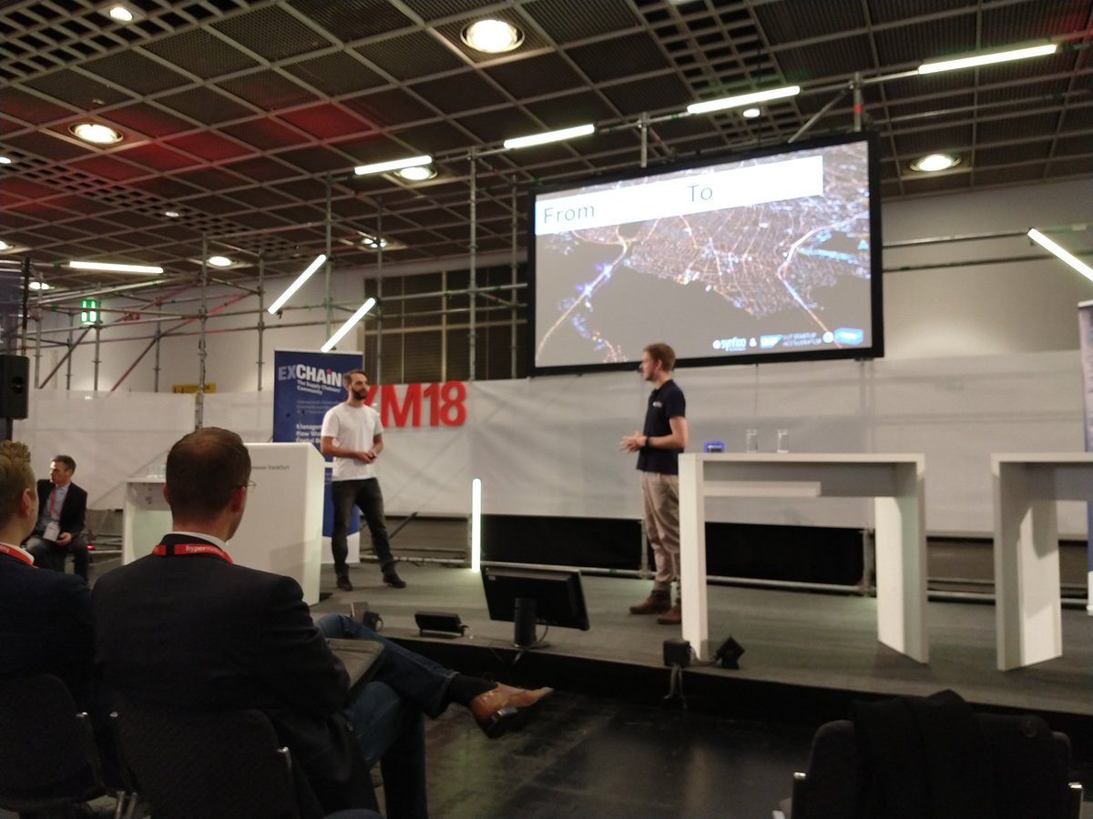 synfioo's tweet photo. Final pitch for the Smart Supply Chain Solution Award 2018: done! Great teamwork SAP and Synfioo. @IgnatzSchatz @MarianPufahl #ETAExperts #IoT #AI #exchainge #SCMaward #hym18 @SCMatSAP @HeroFranz @IoT_Accelerator https://t.co/AOktqezSZk