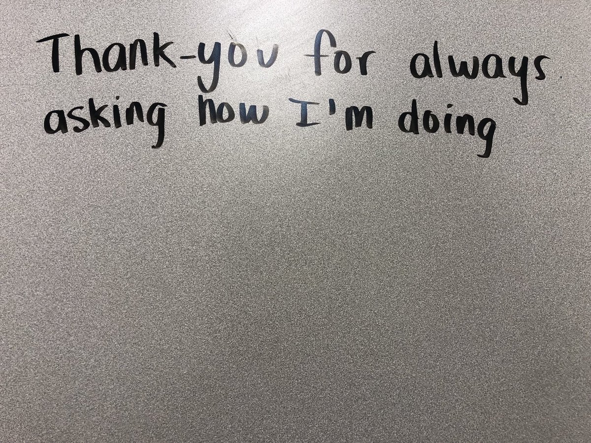 shelbyhack06's tweet photo. I have a great group of students, and I want them to know that I appreciate them! Hopefully I can make them smile this morning! #LearningTogether #writingondesks #ifeellikearebel #ilovemyjob https://t.co/etqLTSMP5b