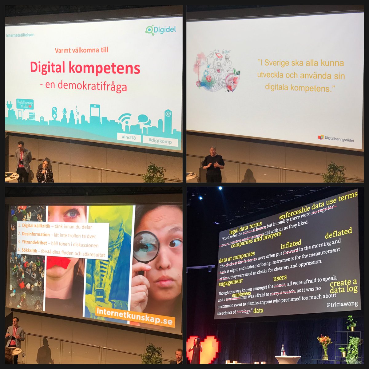 Vikten av digital kompetens. Om demokrati, delaktighet och makt på #ind18 #digikomp #skolDigiplan