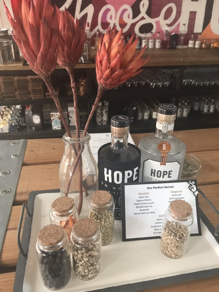 VictheReader's tweet photo. What an amazing afternoon visiting @quickbooks customer with the most delicious Small batch gin. Check out @HopeOnHopkins when you’re in the Cape! https://t.co/KtmNpqK6K0