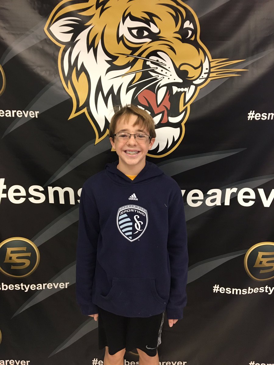 EsmsGargoyles's tweet photo. Our student of the week is none other than #JaceSchmitz #TeamGargoyles #ESMSBestTeamEver #ESMSBestYearEver #StudentoftheWeek https://t.co/ESaBeF96OX