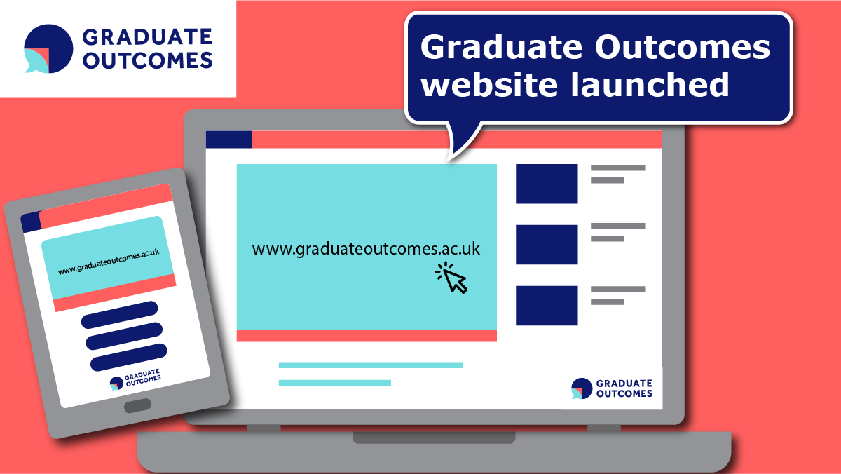 grad_outcomes's tweet photo. We have lift off! The #GraduateOutcomes website is now live! Visit the new site &amp; learn more about the survey » https://t.co/J9fknCnnrV https://t.co/YtNIxC2SIz