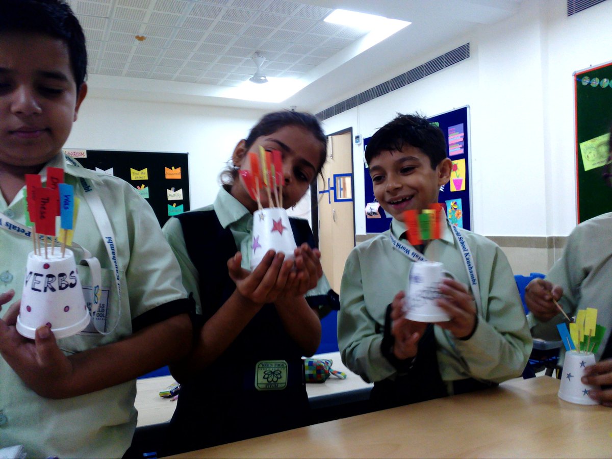 VesraMehak's tweet photo. #HandsOnLearning#Topic- Verbs#NewWayToLearn#Grade-4# PetalsWorldSchool# https://t.co/G4If8CR1cr